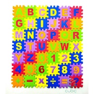 mainan edukasi puzzle spons abcd