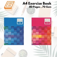 Uni A4 Exercise Book / Note Book 80pages /160Pages