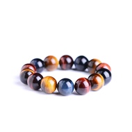 Natural Tiger Eye Stone Selection 7A Hand Bead Bracelet Buddha Beads Good Luck Lucky Fortune Avoid E