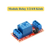 Relay Module 5VDC 1/2/4/8 Channel High / Low