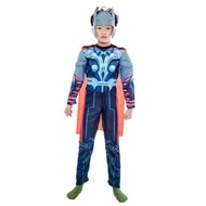 Boys Erhero Thor Cosplay Costume Boys Movie Set Movie Character Fantasy Muscle Costume Kids