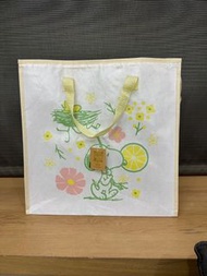 日本九州 由布院限定 史努比茶屋 Snoopy 不織布購物袋