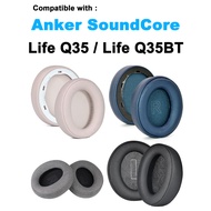 Suitable for Soundcore Life Q35 Q35BT replaceable headphone sponge covers, ear pads