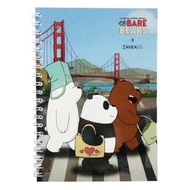 We Bare Bears Notebook - Blue Colour