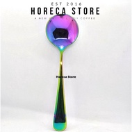 Coffee Cupping Spoon / 15cm Barista Coffee Tester Spoon / Round Soup Spoon / Color Coffee Cupping Sp