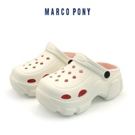 xcvhf Marco Pony รองเท้าแตะลำลองเด็ก รองเท้าแตะส้นตึกรัดส้น รุ่น MH9021B Size 30 - 35 xvbndnbt