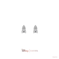 Silver Rocket Studs (CZ Diamond)