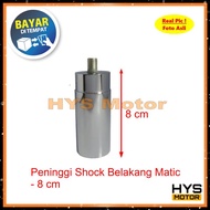 Peninggi Shock Belakang Matic Ukuran 2 3 4 6 8 Cm / Sok Shok Matik Variasi Motor Honda Vario Beat Fi