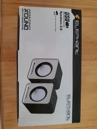 usb 2.0 speaker system (elephant element of digital life)