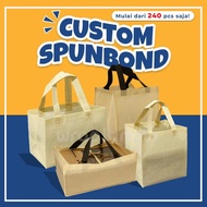 4psy- (20 Pcs) Spunbond Bag 25X15X15 31X15X15 22X22X24 25X25X27.5 35X25X15 Bread Rice Box Bag