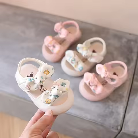 Toddler Shoes Baby Girls Non-Slip First Walkers Infant Boys Sandals