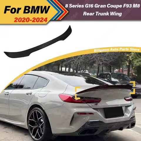 For BMW 8 Series G16 Gran Coupe F93 M8 2020 2021 2022 2023 2024 Automobile Rear Spoiler Board Fixed 