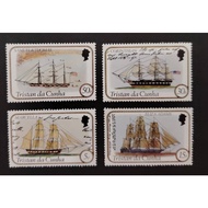 Tristan da Cunha ,1982 Ships, MINT, COMPLETE SET