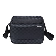 AOKANA Business Traveler Elda Series Side Backpack Medium Business Trip Crossbody Bag Multi-Compartm