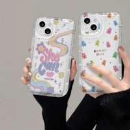 Rainbow Bear Soft Candy Soft Case HP Realme C75 C75x C65 Note 60 Note 60x C61 C63 C65 C67 10 11 pro 
