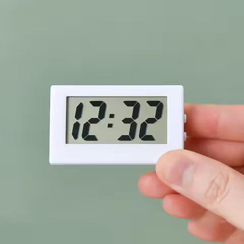 Simple Desktop Desktop Clock Mini Digital Small Desktop Clock Desktop Clock Silent Small Alarm Clock