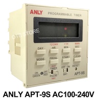 Anly APT-9S 7 Days Weekly Programmable Timer Time Switch AC100~240V / DC12-48V