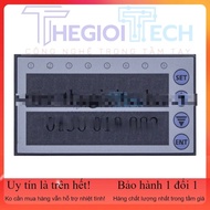 HMI LED TEXT screen 2 rows 6 numbers connected to mini PLC Programmed by GX WORKS2