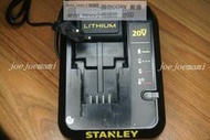 現貨STANLEY史丹利20VMAX電池2A兼容18V快速充電器卜派百得20V