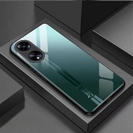 OPPO A98 5G Case silicone back cover tempered glass fashion