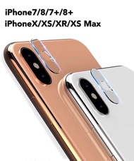 ฟิล์มกระจกเลนส์กล้อง iPhone7 iPhone8 7Plus 8Plus iPhoneX XS XR XS Max ฟิล์มกระจกนิรภัยกล้องหลัง ฟิล์มกล้องด้านหลัง Tempered Glass กล้องหลังกระจก ไอโฟน