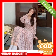 Fashion Wanita/Felicia.Id / Dress Julie /Fashion Perempuan/ Dress Brukat Import /Dress Natal / Dress