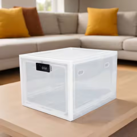 Locking Medicine Box Fridge Lock Box Fridge Lock Box Plastic Multifunctional Convenient Lockable Foo