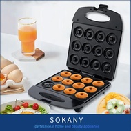 12 Holes Cake Mini Doughnut Maker Waffle Maker Sandwich Maker Breakfast Machine donut Maker