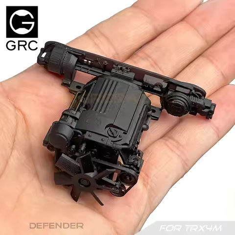 TRX4M Simulation Engine (3D Printing) Engine Compartment Accessorie for 1/18 RC Crawler Car Traxxas 