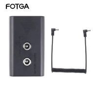 NP-F Dummy  DC Coupler with Extendable Cable for NP-F970 NP-F960 NP-F770 F750 F550