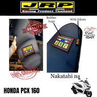 HONDA PCX 160 Original THAI PARTS JRP SEAT COVER CARBON (rubber logo) NAKATAHI NA with Itiketa