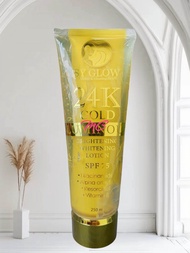 SY GLOW 24K GOLD LUMINOU BRIGHTENING WHITENING LOTION SPF75