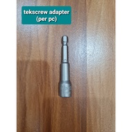 Magnetic Tekscrew Adapter 8mm / Long Tek Screw Adaptor High Quality (per pc)