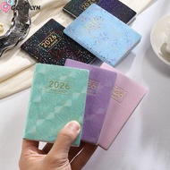 GLOWLYN Appointment Book, with Calendar Pocket 2026 Agenda Book, High Quality A7 Diary Weekly Planne