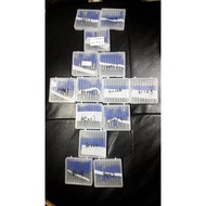 Taichung 3.175 Flat Bottom Sharp Knife Series 10 Pieces In A Box