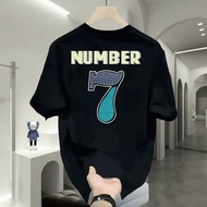 7kreatifcodmotifpriakatun South Korea numbernyaman2026womenfitqualityoversizebreathableshirtscodeshi