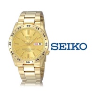 [Powermatic] Seiko 5 Snke06 Snke06K SNKE06K1 Gold Tone Automatic Day Date Men'S Watch