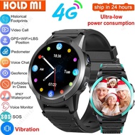 New Smart Watch Kids 4G GPS WIFI Tracker Video Call SOS With Vibration Children's Smartwatch Baby For Android Ios Phone