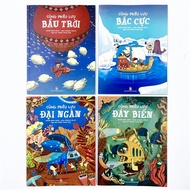 Book Set: Great Adventure Together, Arctic Adventure Together, Sky Adventure Together, Let's Adventu