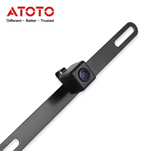 ATOTO 4486 Universal Car Rear View Camera 120 Wide Angle 480P HD Rearview Waterproof Back Camera wit