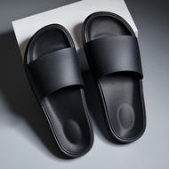 size39-47 Men's Plus size Slipper lightweight black Slide for men