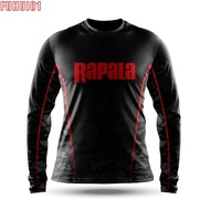 (Fuhui01) Rapala Fishing Jersey | Rapala Black Edition Fishing Shirt | Rapala Black Edition Fishing 