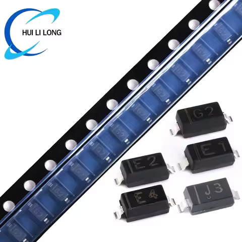 100pcs/lot MMSZ5234B E4 MMSZ5232B E2 MMSZ5231B E1 MMSZ5227B G2 MMSZ5242B H2 MMSZ5240B F5 MMSZ5248B J