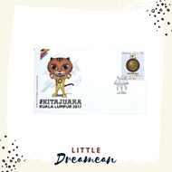 Sampul Surat Hari Pertama  - Malaysia FDC - Kita Juara Sukan Sea with Stamp 2017