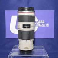 『Trade In優惠』*鏡片輕微花痕 Canon 70-200mm F4 L IS 第一代防震 輕巧長焦鏡 旅行 行山一流 70-200 EF-Mount 5D4 6D2 90D 1DX2 R機可用