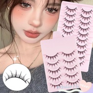 POPULARFR False Eyelashes, C-curled Tapered Individual Lashes,  Black Full Strip Lashes