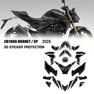 CB1000 Hornet SP 3D Tank Pad 3D Resin Sticker Protection Kit Accessories For Hornet CB1000 SP 2025