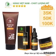 Combo sữa rửa mặt dưỡng sáng da nâng cao với bộ sản phẩm Wonmom ( 1 sữa rửa mặt + 1 serum vitamin C