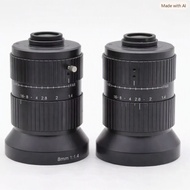 Lens IS-MU0814P10, 8mm f1.4 1", 10MP resolution