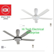 KDK CEILING FAN 5BLADE K14Y5-GY/K14Y5-WT (140CM/56") REMOTE CONTROL